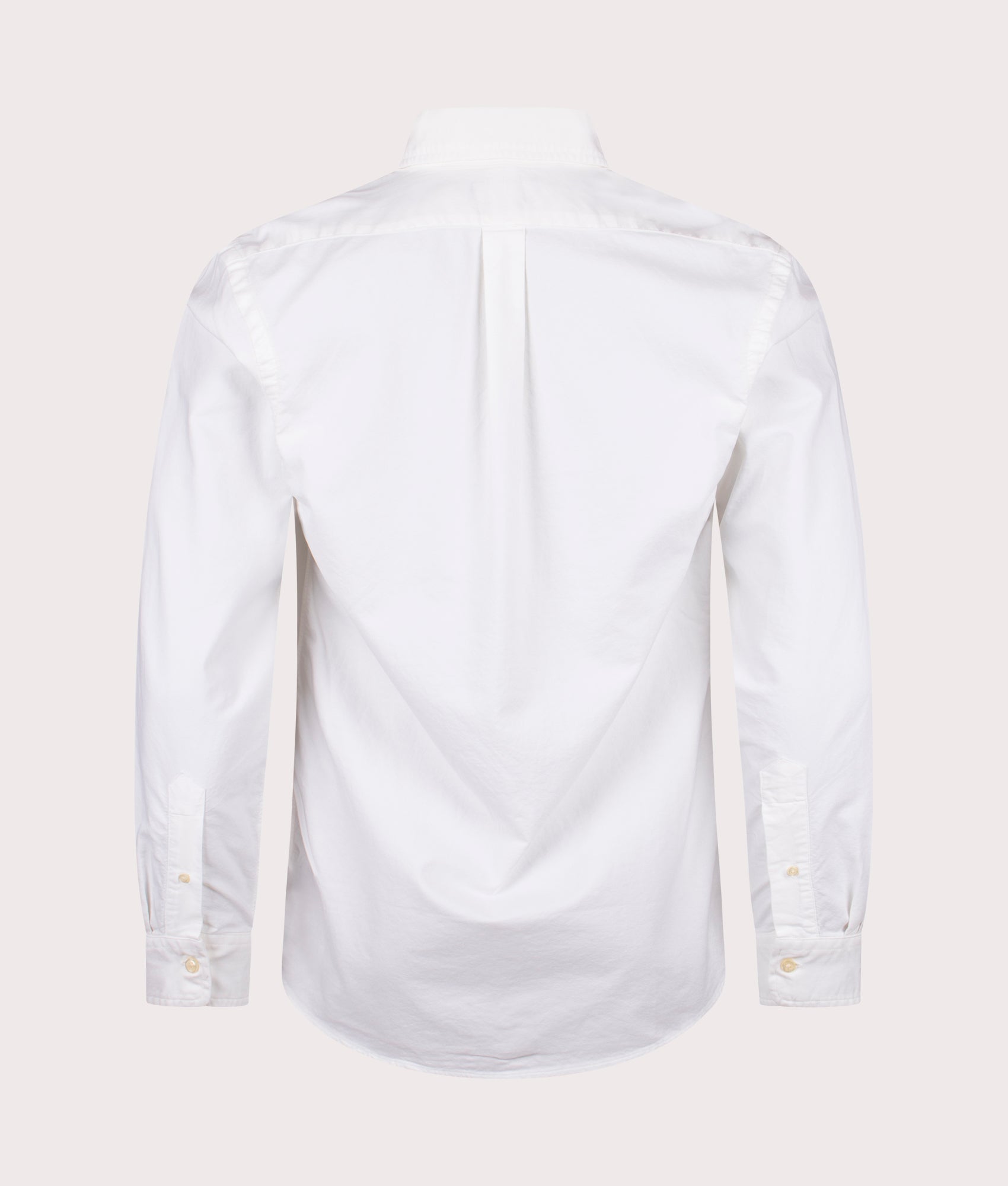 Custom-Fit-Oxford-Shirt-White-Polo-Ralph-Lauren-EQVVS-Back-shot