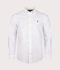 Custom Fit Oxford Shirt: 003 White 
