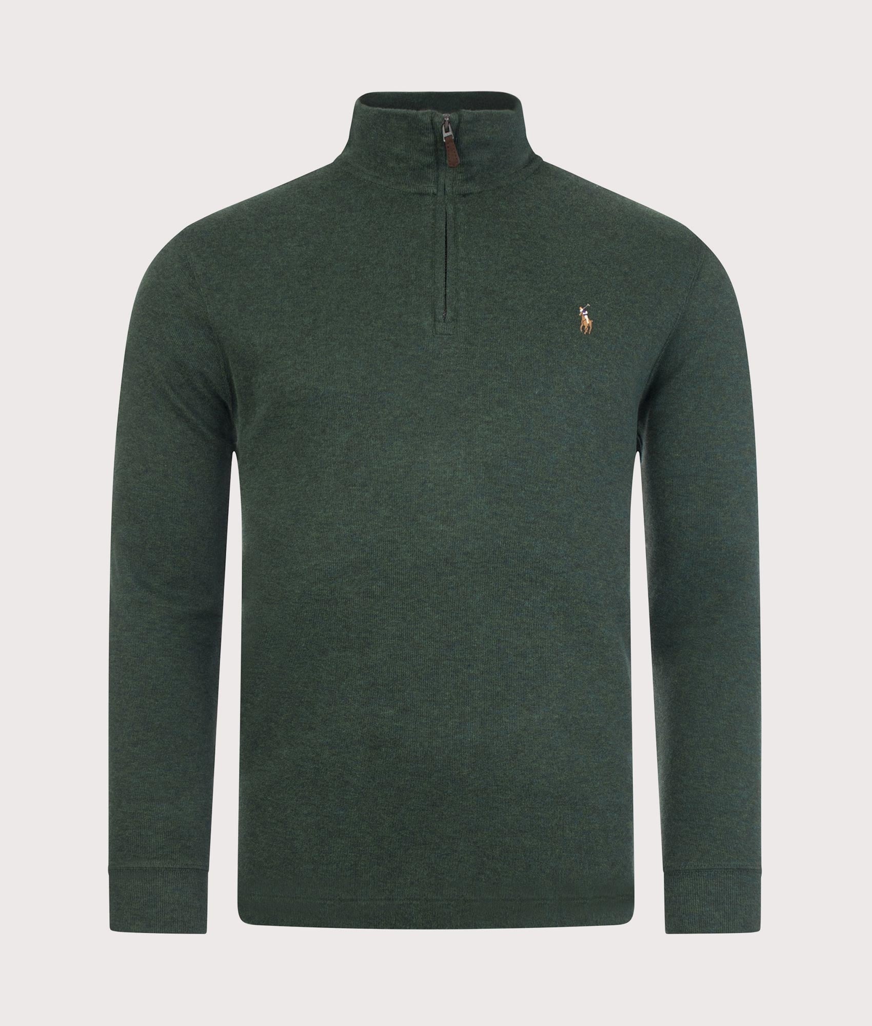 Estate-Rib Quarter Zip Knit Jumper