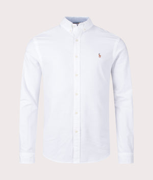 Slim-Fit-Lightweight-Oxford-Shirt-BSR-White-Polo-Ralph-Lauren-EQVVS