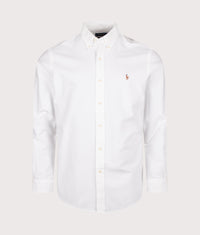 Custom Fit Oxford Shirt: 001 White 