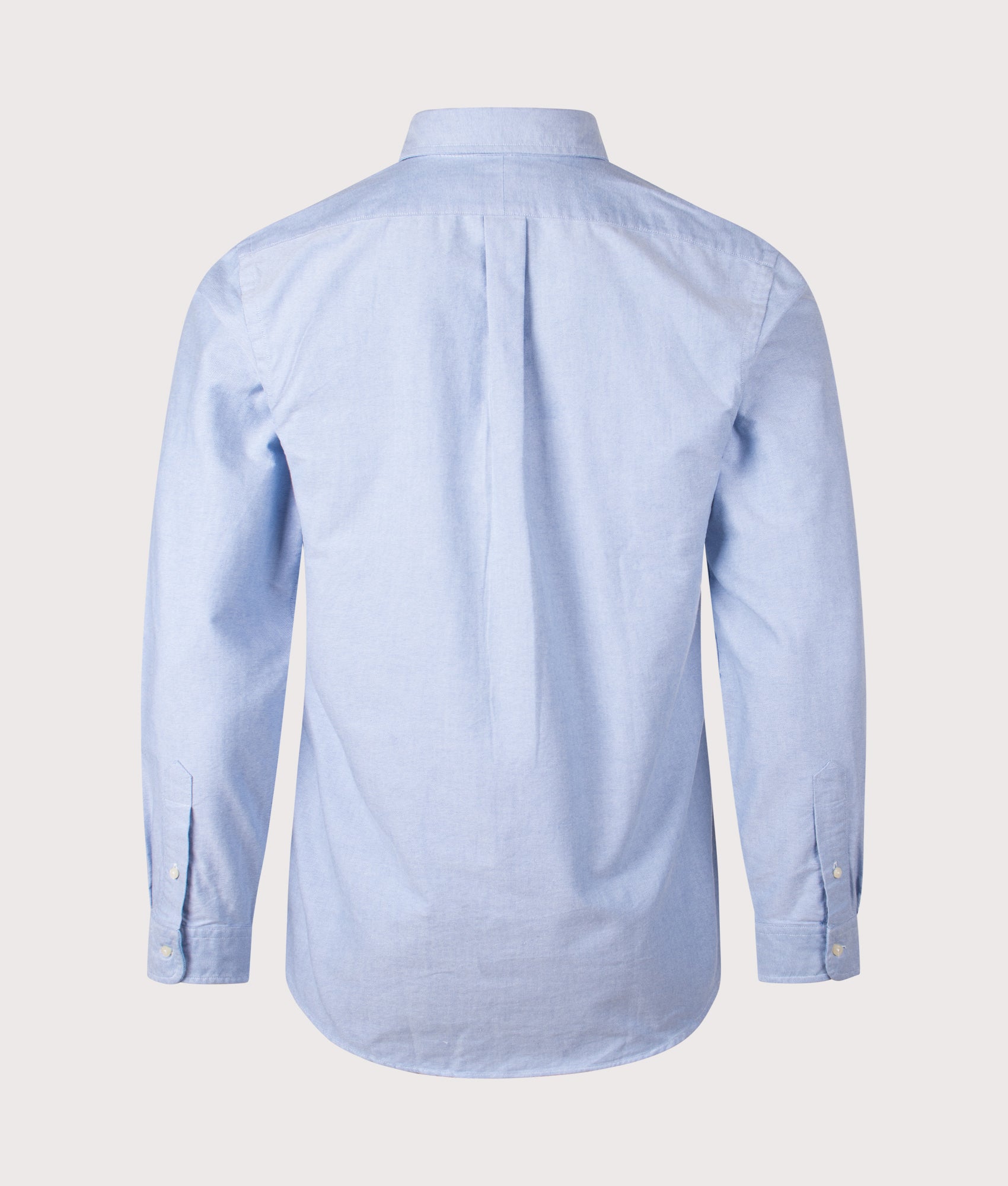Custom-Fit-Oxford-Shirt-Blue-Polo-Ralph-Lauren-EQVVS-back-shot