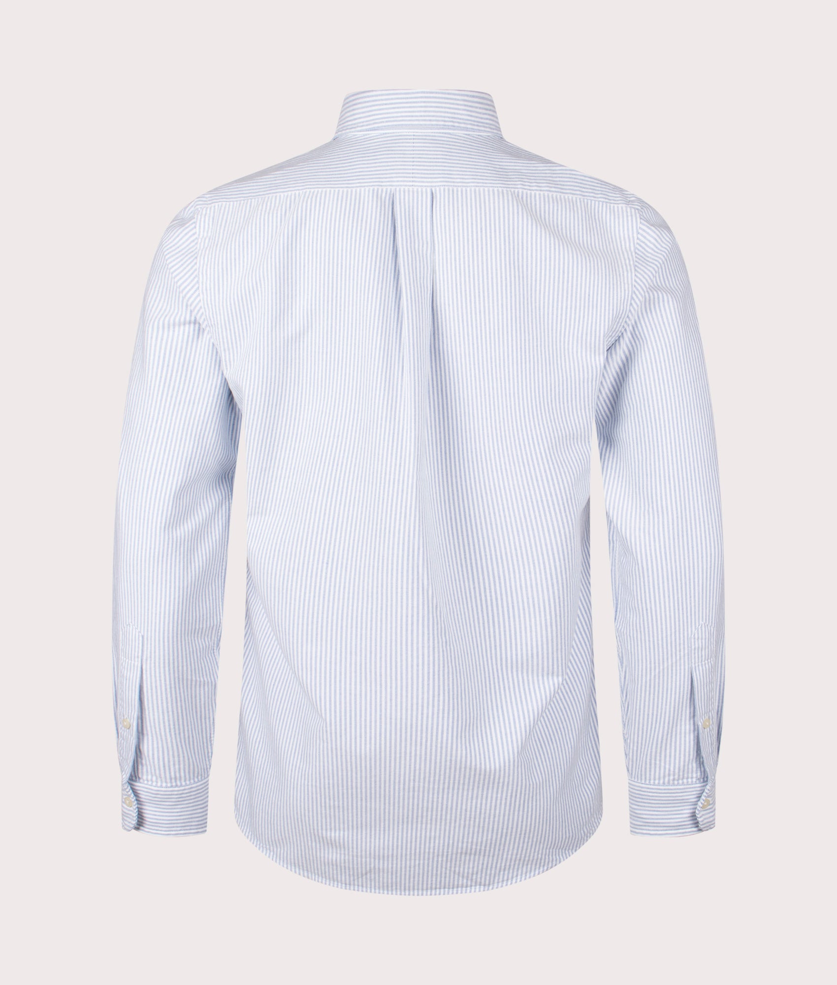 Custom-Fit-Oxford-Shirt-Blue/White-Stripe-Polo-Ralph-Lauren-EQVVS-Back-shot