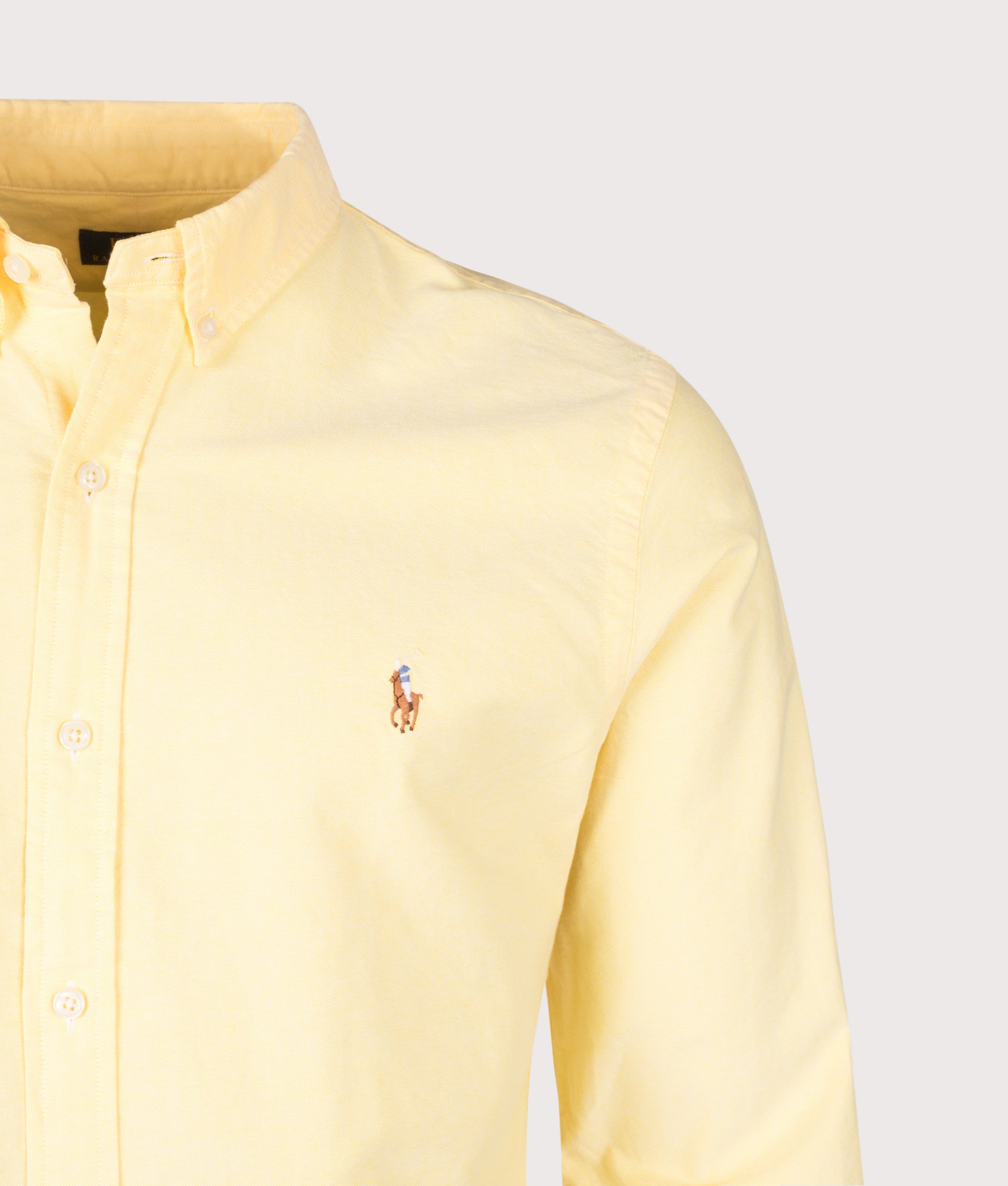 Slim Fit Oxford Shirt. Shot by EQVVS. Detail shot.
