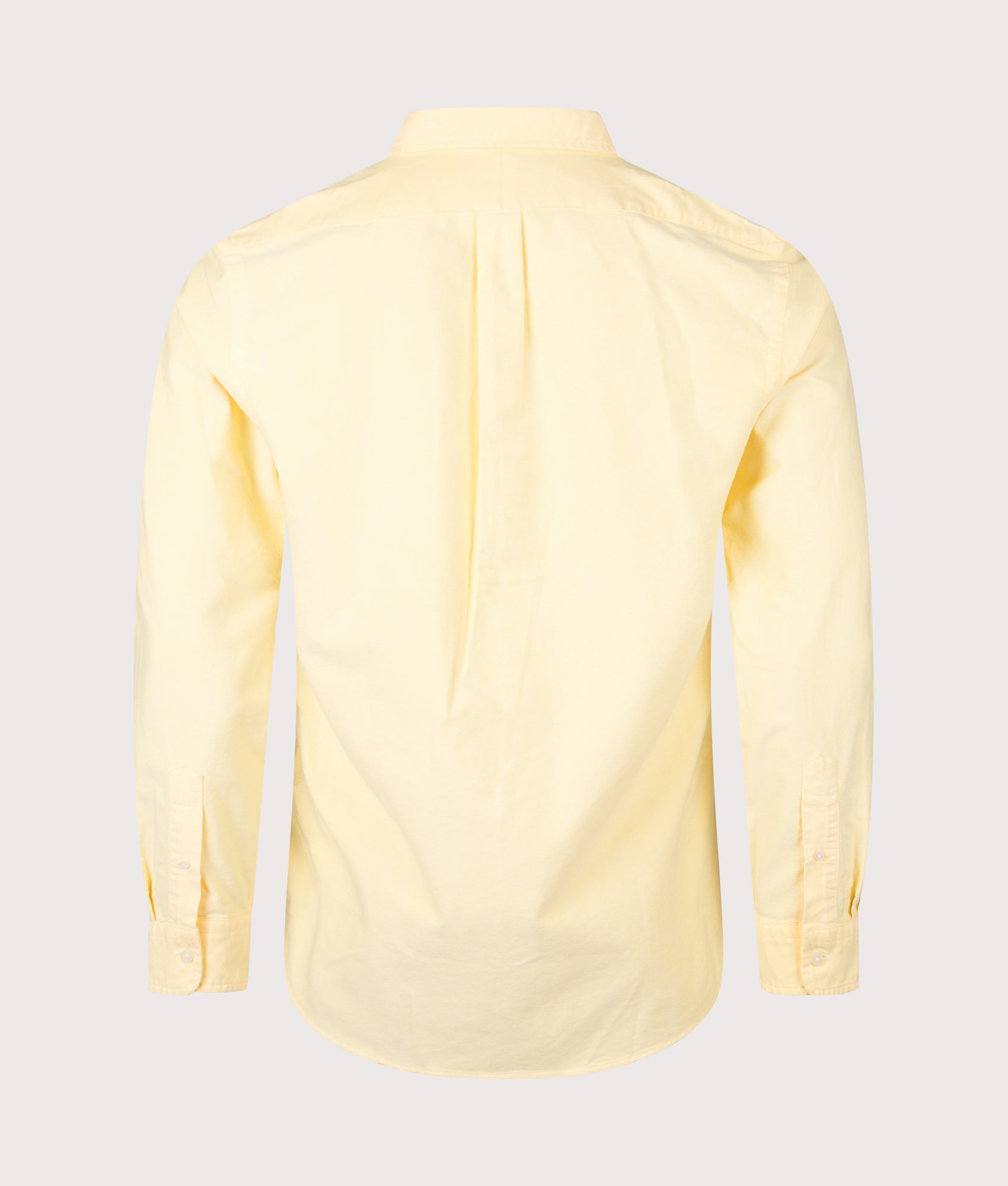 Slim Fit Oxford Shirt. Shot by EQVVS. Back shot.