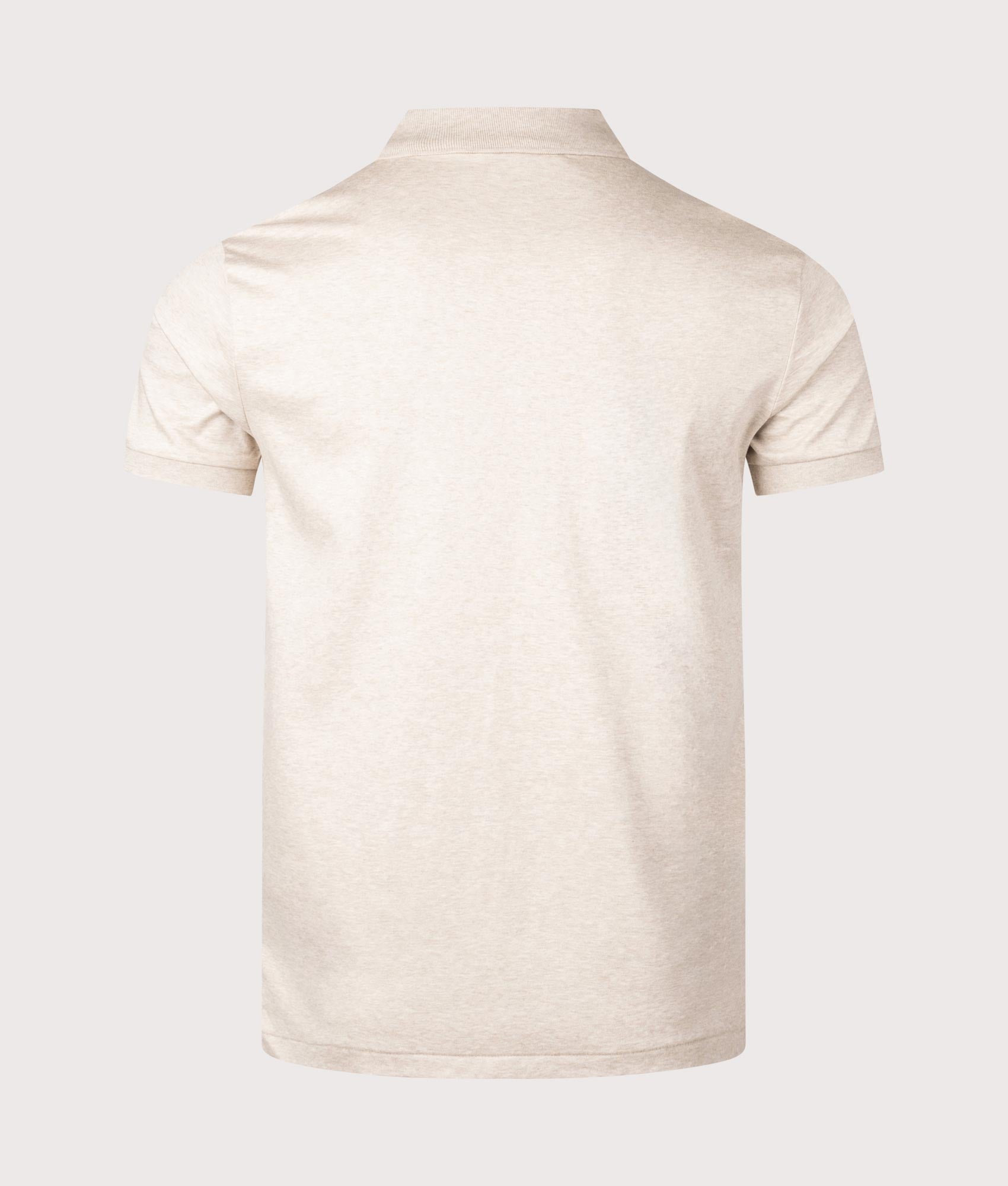 Custom Slim Fit Soft Cotton Polo Shirt. Shot by EQVVS. Back shot.