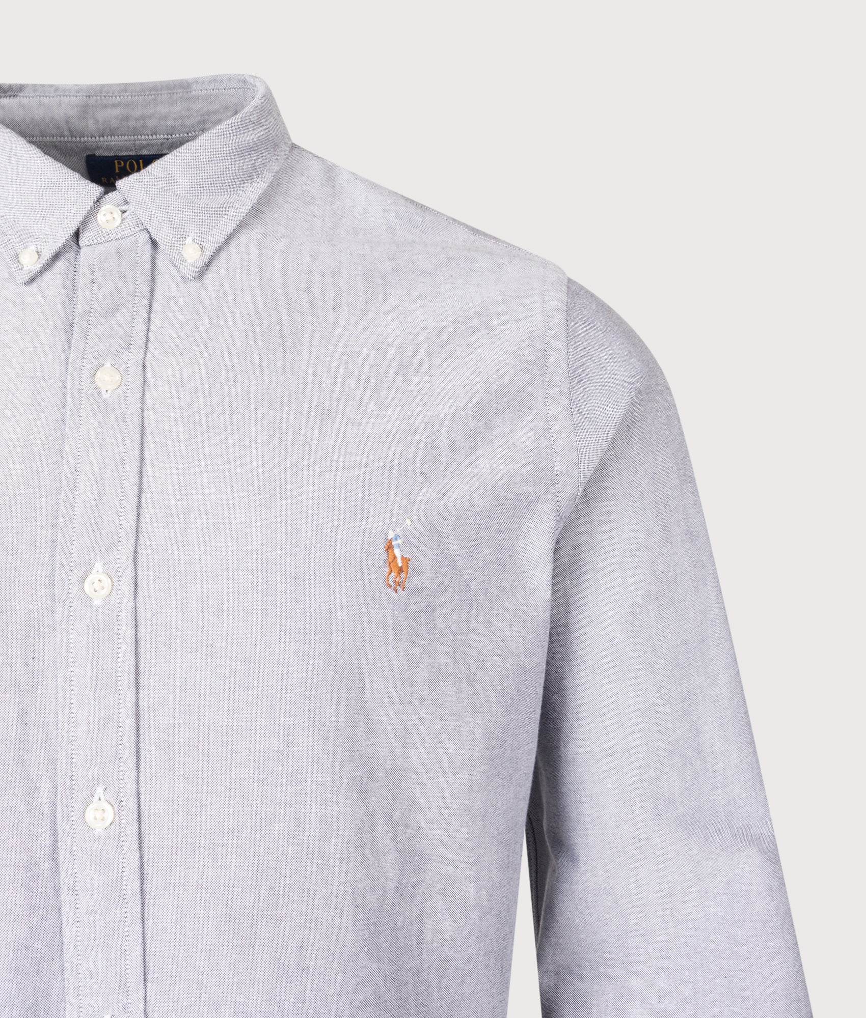 Slim Fit Oxford Shirt. Shot by EQVVS. Detail shot.