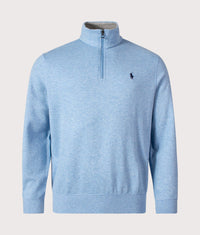 Quarter Zip Sweatshirt: 005 Jamaica Heather 