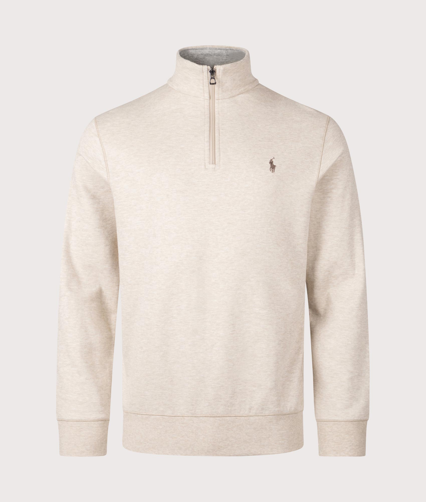 Quarter Zip Sweatshirt. Shot by EQQVS. Front shot