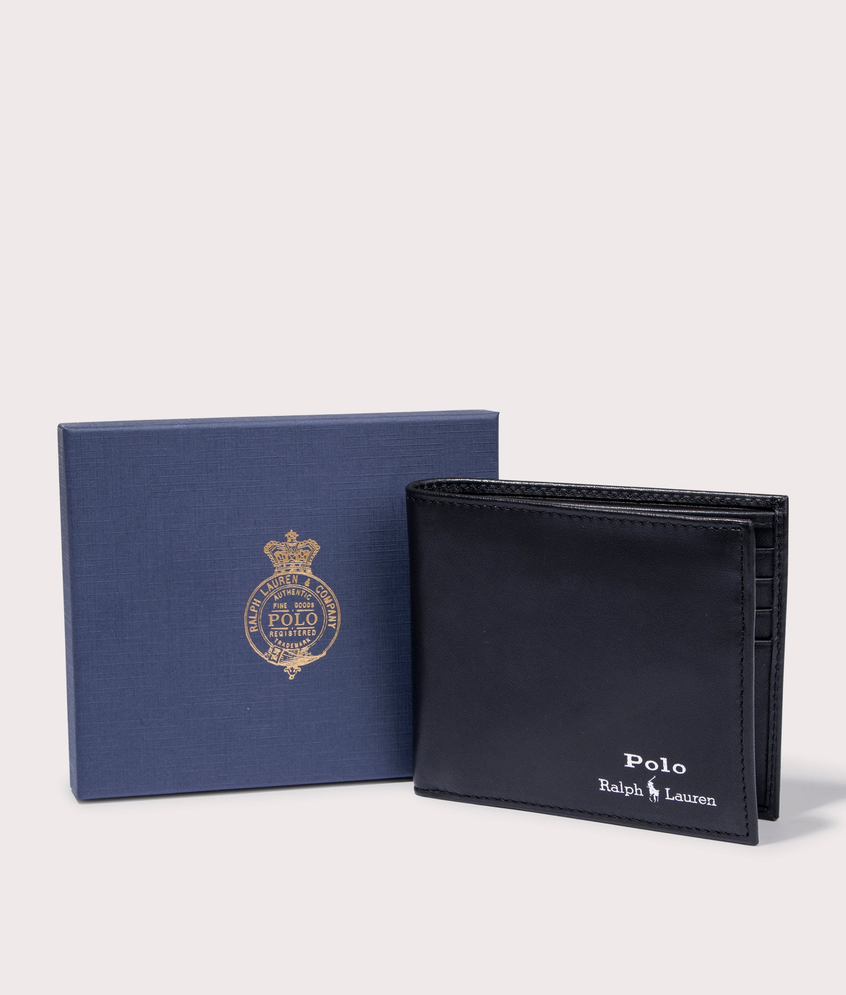 Leather-Billfold-Wallet-Black-Polo-Ralph-Lauren-EQVVS