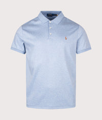 Custom Slim Fit Soft Cotton Polo Shirt: 084 Jamaica Heather 