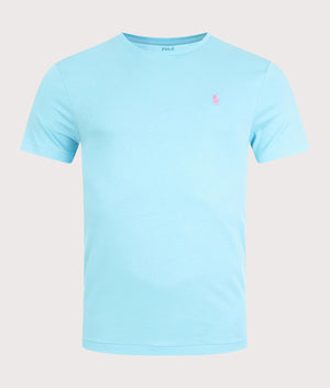 Custom-Slim-Fit-T-Shirt-French-Turquoise-Polo-Ralph-Lauren-EQVVS