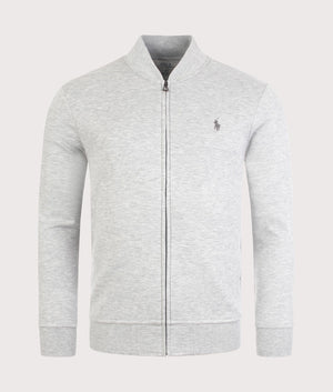 Luxury Jersey Zip Through Baseball Sweatshirt