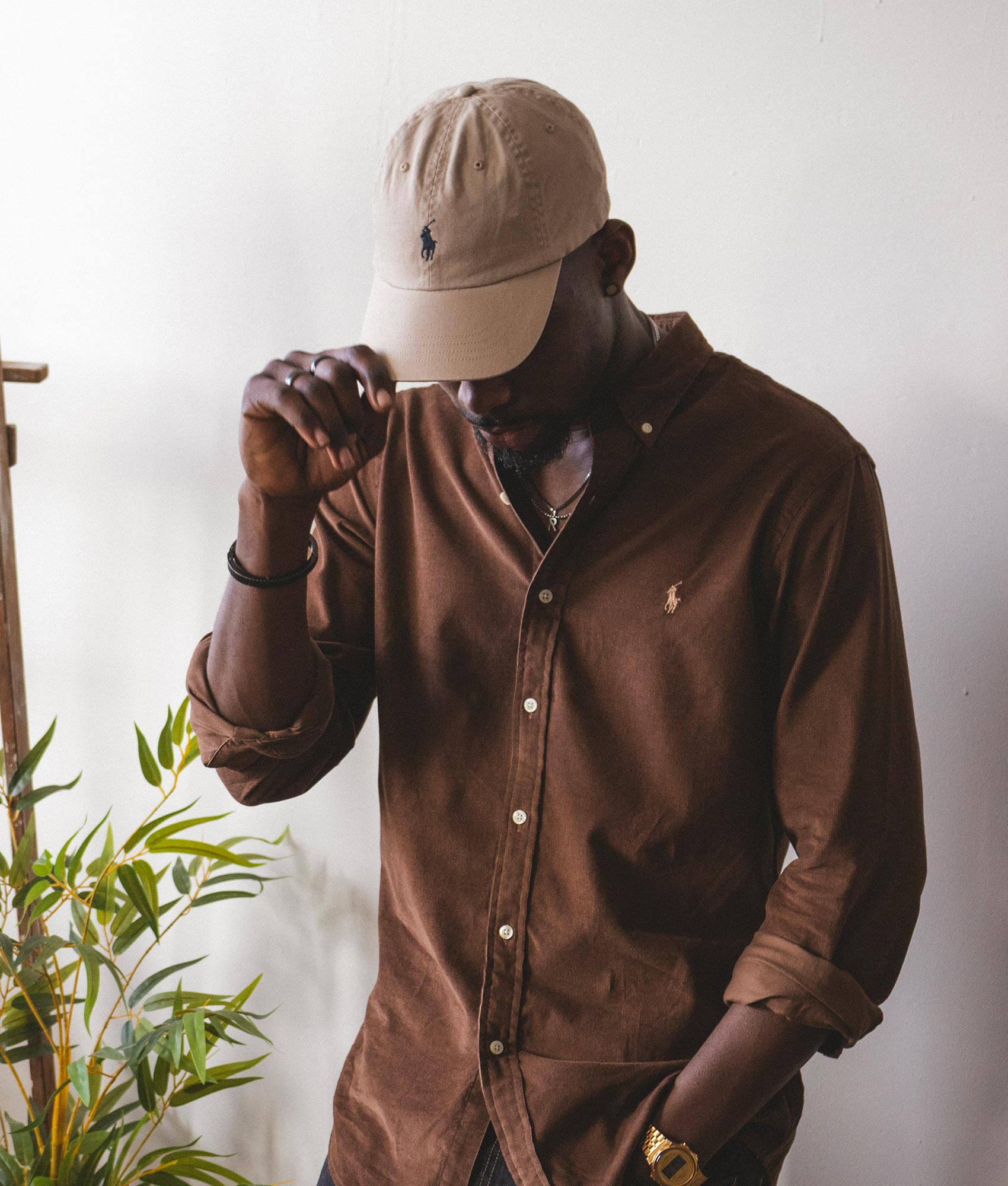 Cotton-Chino-Baseball-Cap-Luxury-Tan/Newport-Navy-Polo-Ralph-Lauren-EQVVS