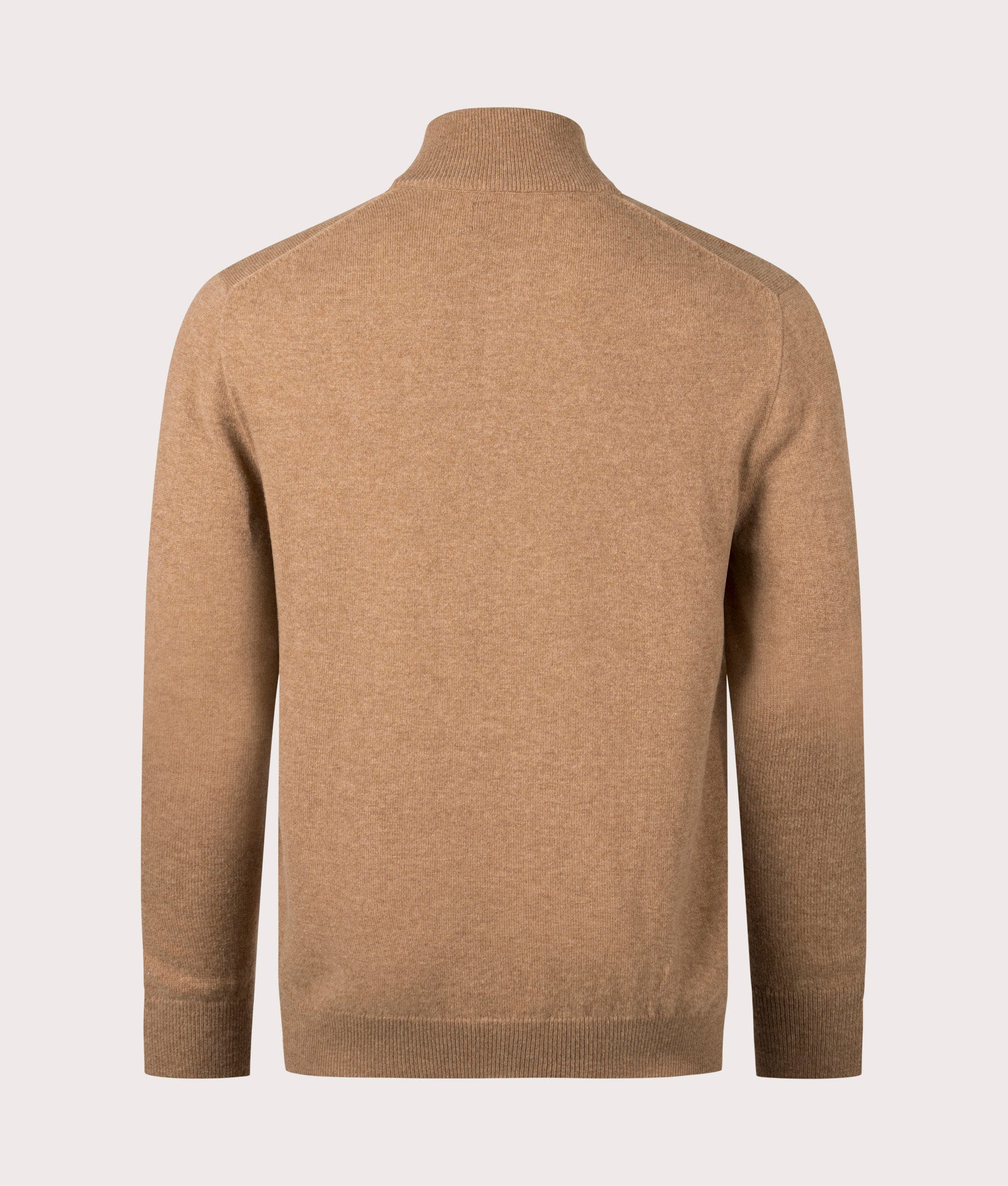 Merino-Wool-Quarter-Zip-Jumper-013 Latte-Brown-Heather-Polo-Ralph-Lauren-EQVVS