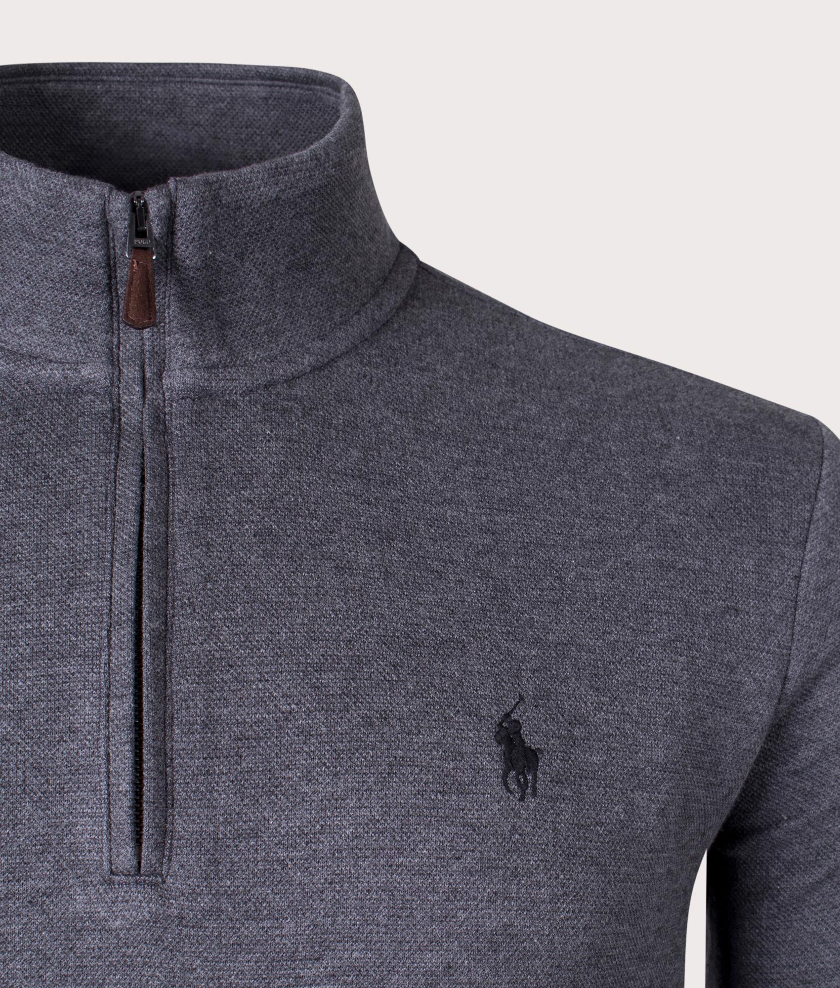 Double-Knit-Mesh-Quarter-Zip-Sweatshirt-003-Spring-Heather-Polo-Ralph-Lauren-EQVVS-Detail-mage