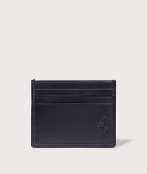 Signature Pony Leather Card Case. Shot by EWVVS. Back shot.