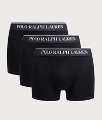 3 Pack Classic Jersey Trunks: Core 002 Polo Black 
