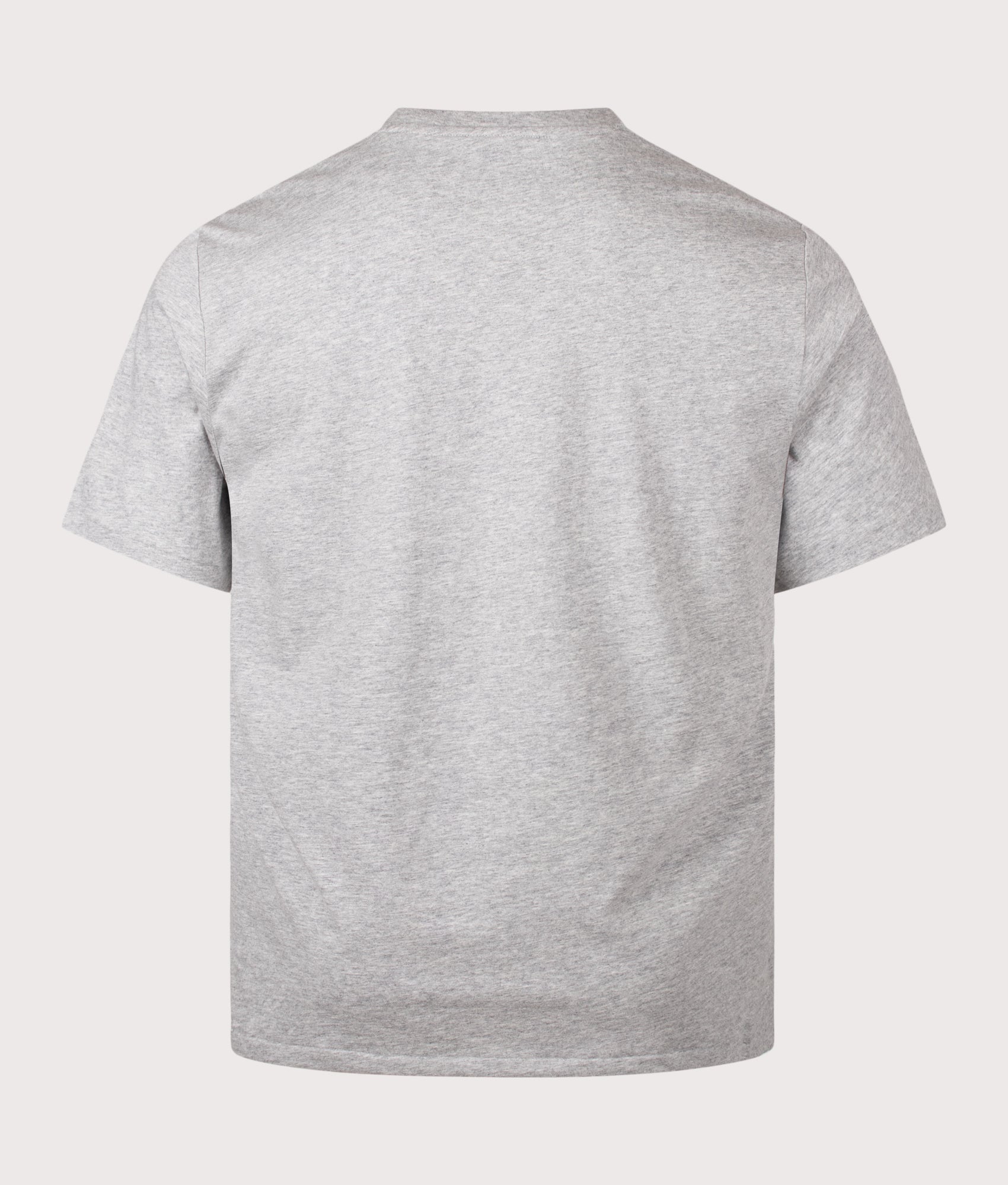 Polo Ralph Lauren Classic Fit (Relaxed) Lightweight T-Shirt in Andover Heather at EQVVS Menswear. Back shot.