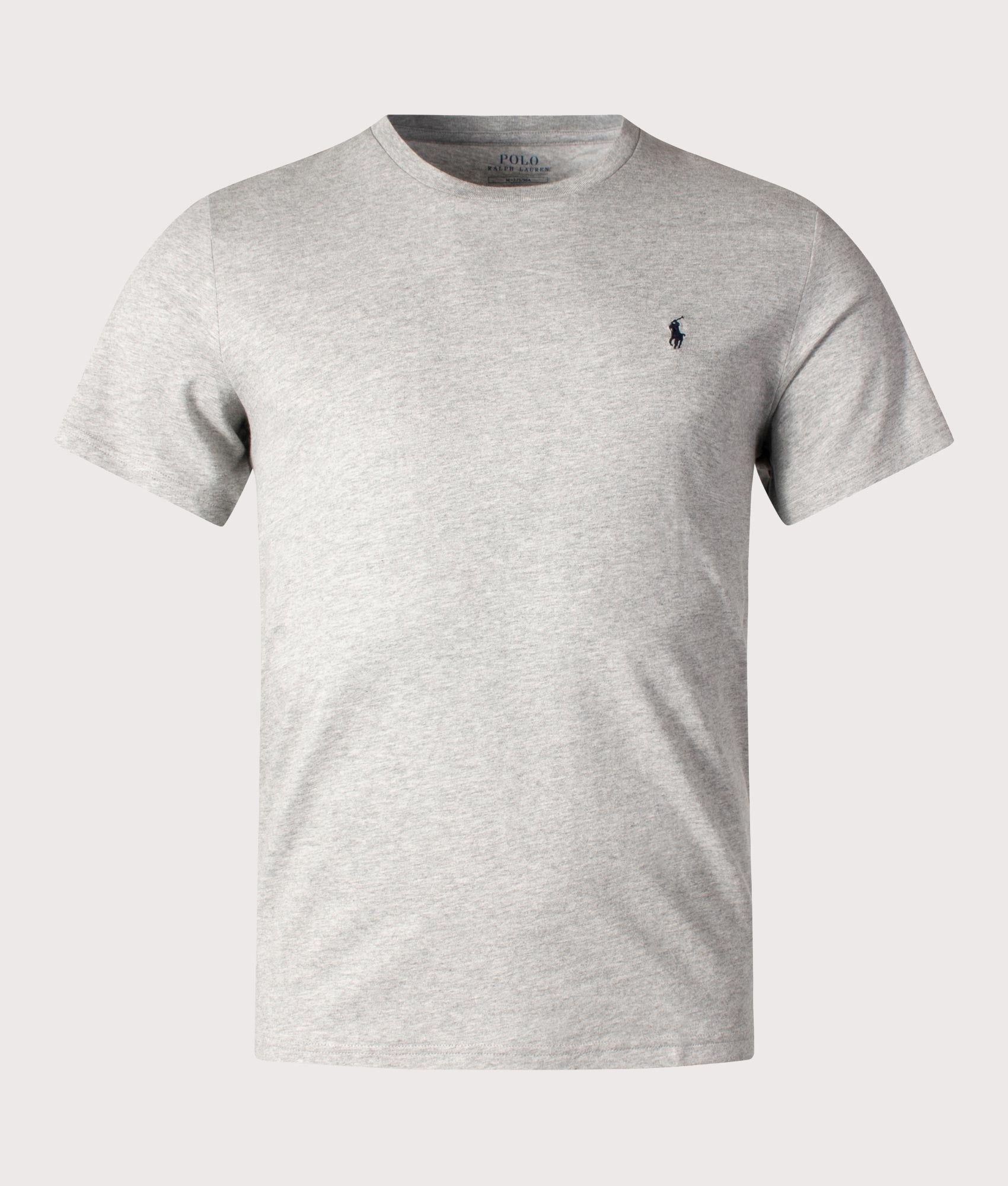 Polo Ralph Lauren Classic Fit Loungewear T-Shirt Andover Heather at EQVVS Menswear. Front shot.