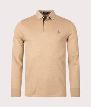 Custom-Slim-Fit-Long-Sleeve-Soft-Cotton-Polo-Shirt-Classic-Camel-Heather-Polo-Ralph-Lauren-EQVVS