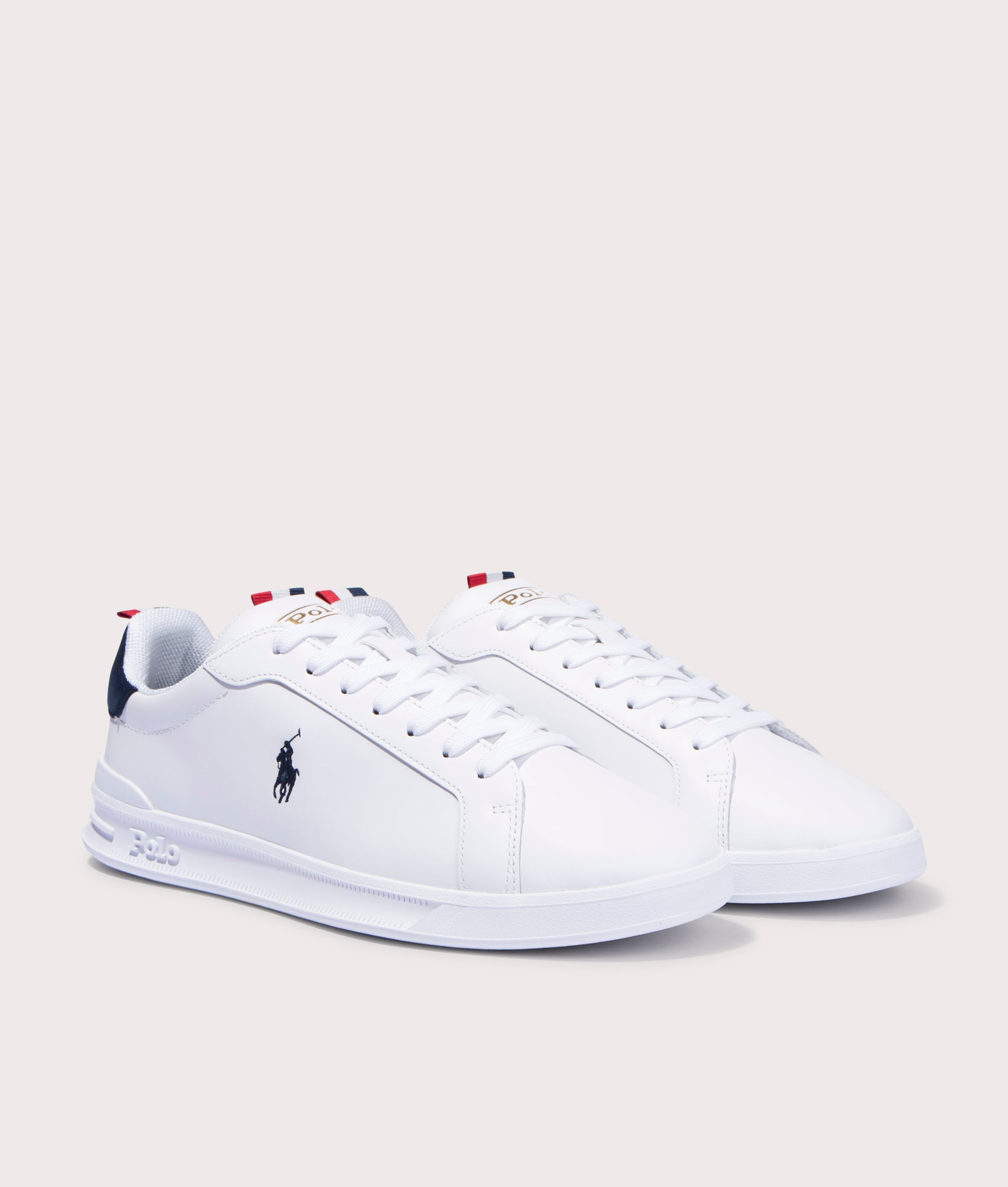 HRT-CT-II-Low-Top-Lace-Sneakers White/Navy/Red-Polo-Ralph-Lauren-EQVVS