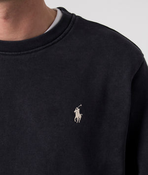 Loopback Terry Sweatshirt - Faded Black - Polo Ralph Lauren - EQVVS - Detail