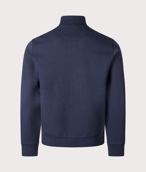 Polo Ralph Lauren Double-Knit Quarter Zip Sweatshirt in Navy EQVVS
