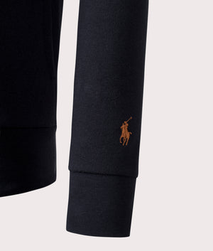 POLO Jersey Hoodie-Polo-Black-Polo-Ralph-Lauren-EQVVS-Detail-Image 