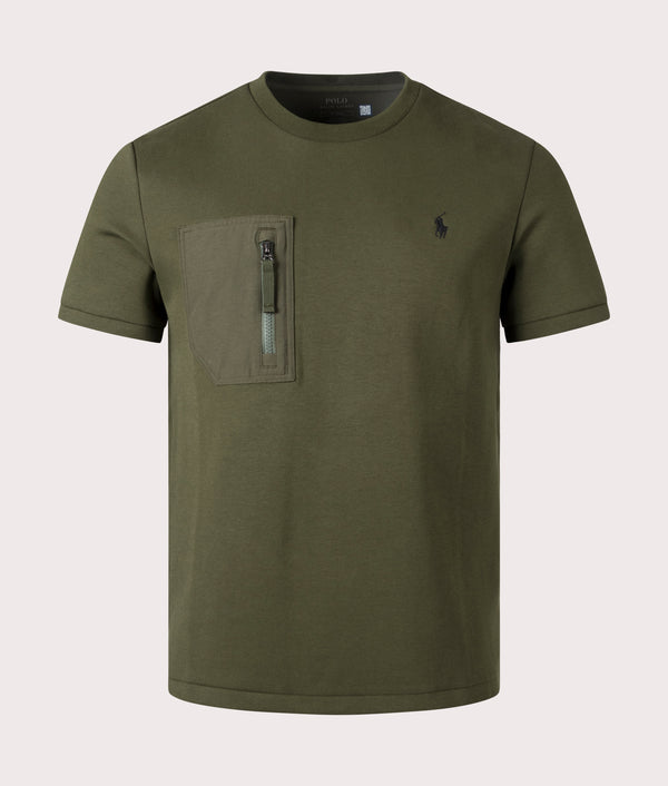Tシャツ・カットソー POLO RALPH LAUREN Men T-shirt Olive 710916698 030 POLO RALPH LAUREN Men T-shirt Olive 710916698 030