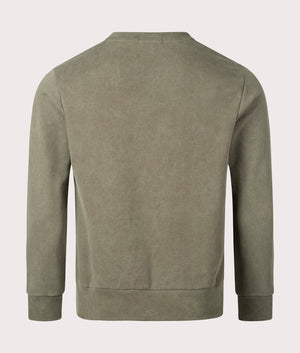 Loopback Terry Sweatshirt in Company Olive - Polo Ralph Lauren - EQVVS - Reverse
