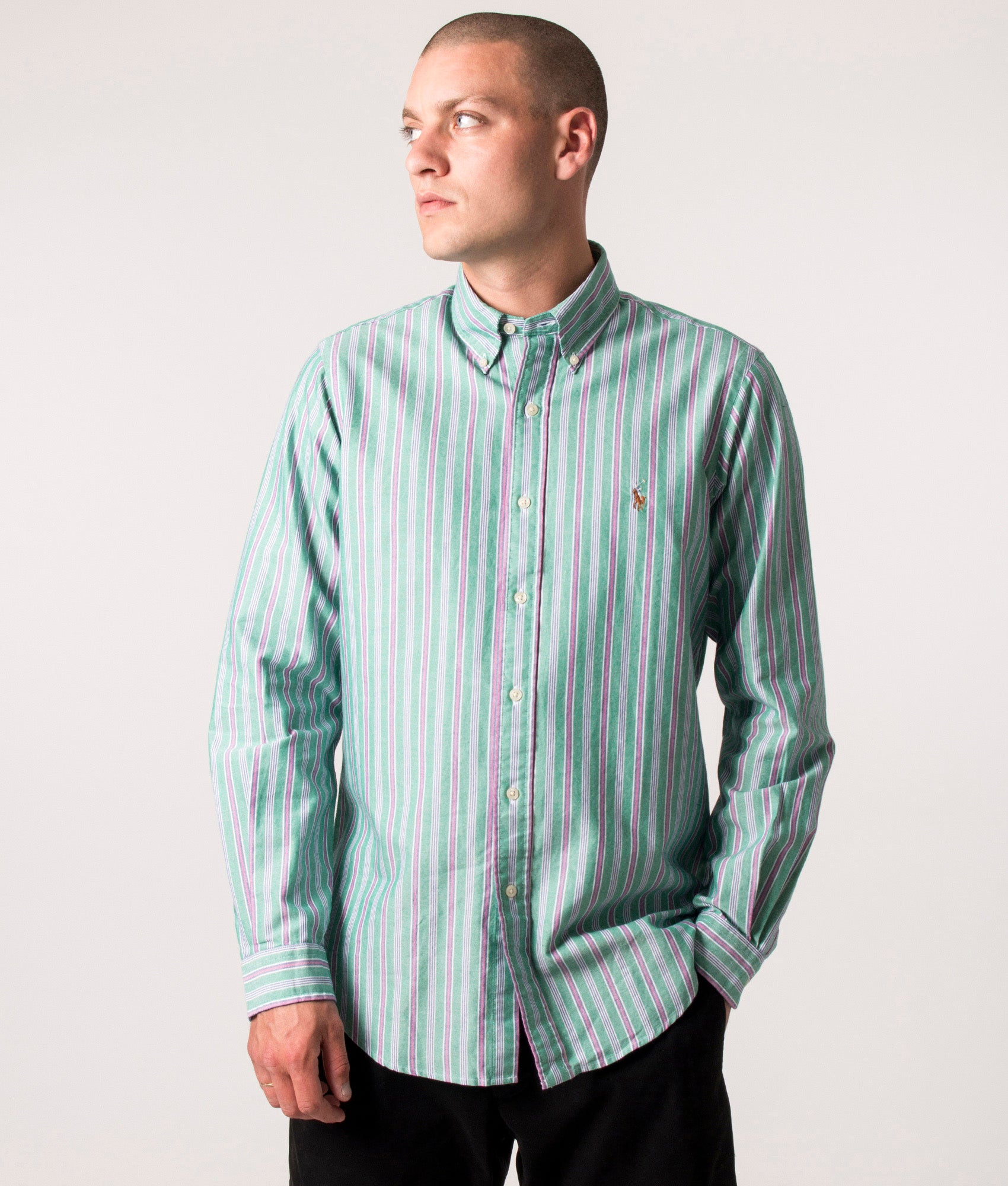 Lightweight-Sport-Shirt-Green/Pink-Multi-Polo-Ralph-Lauren-EQVVS