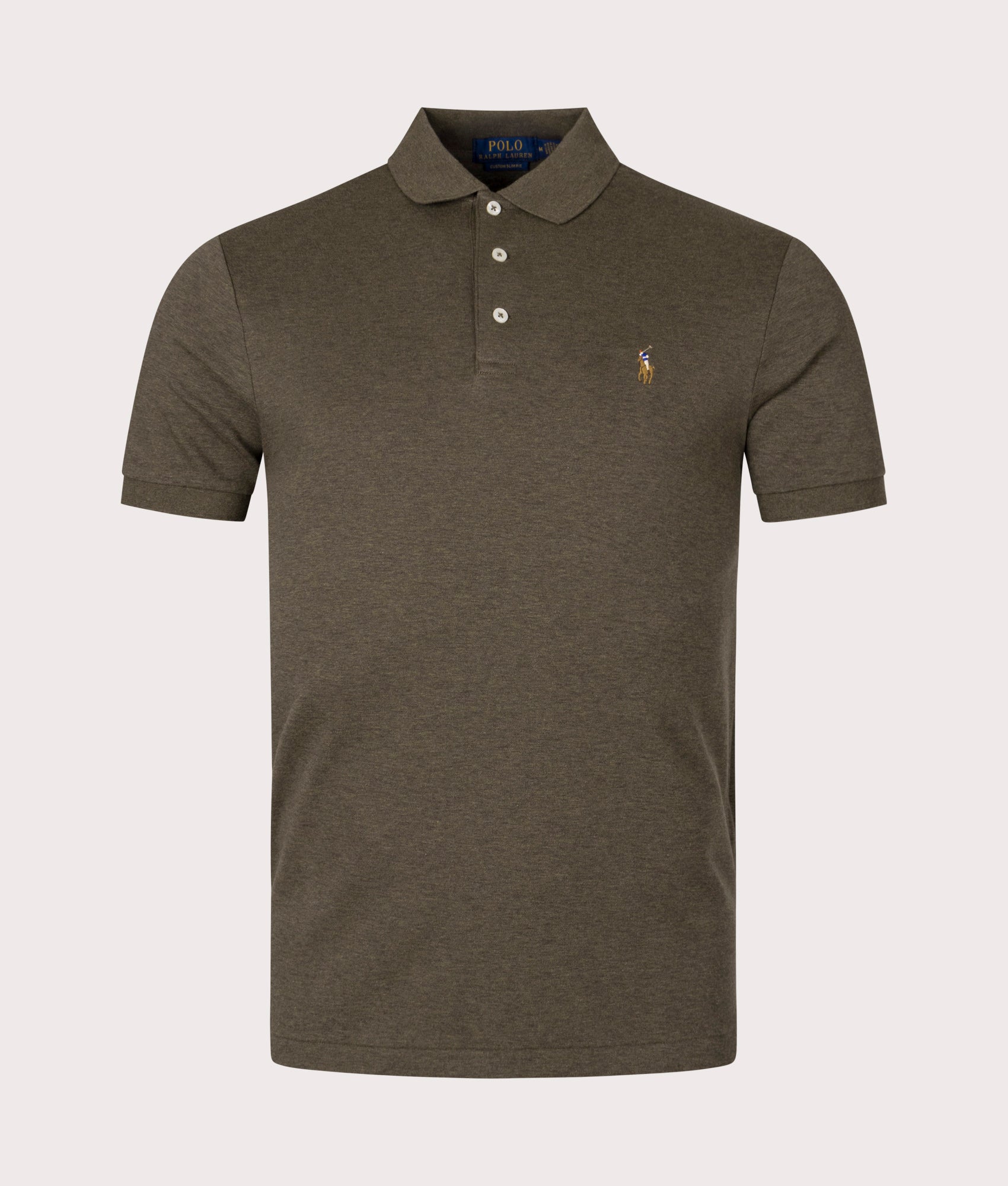 Custom-Slim-Fit-Soft-Cotton-Polo-Shirt-Wilson-Olive-Heather-Polo-Ralph-Lauren-EQVVS