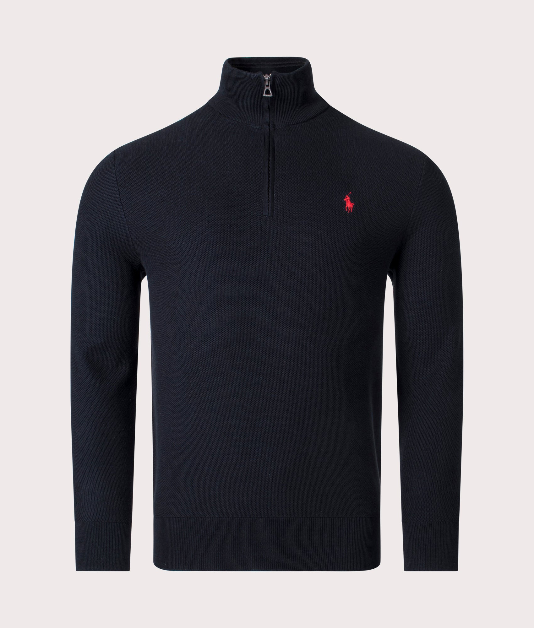 Quarter-Zip-Contrast-Logo-Knit-Polo-Black-Polo-Ralph-Lauren-EQVVS