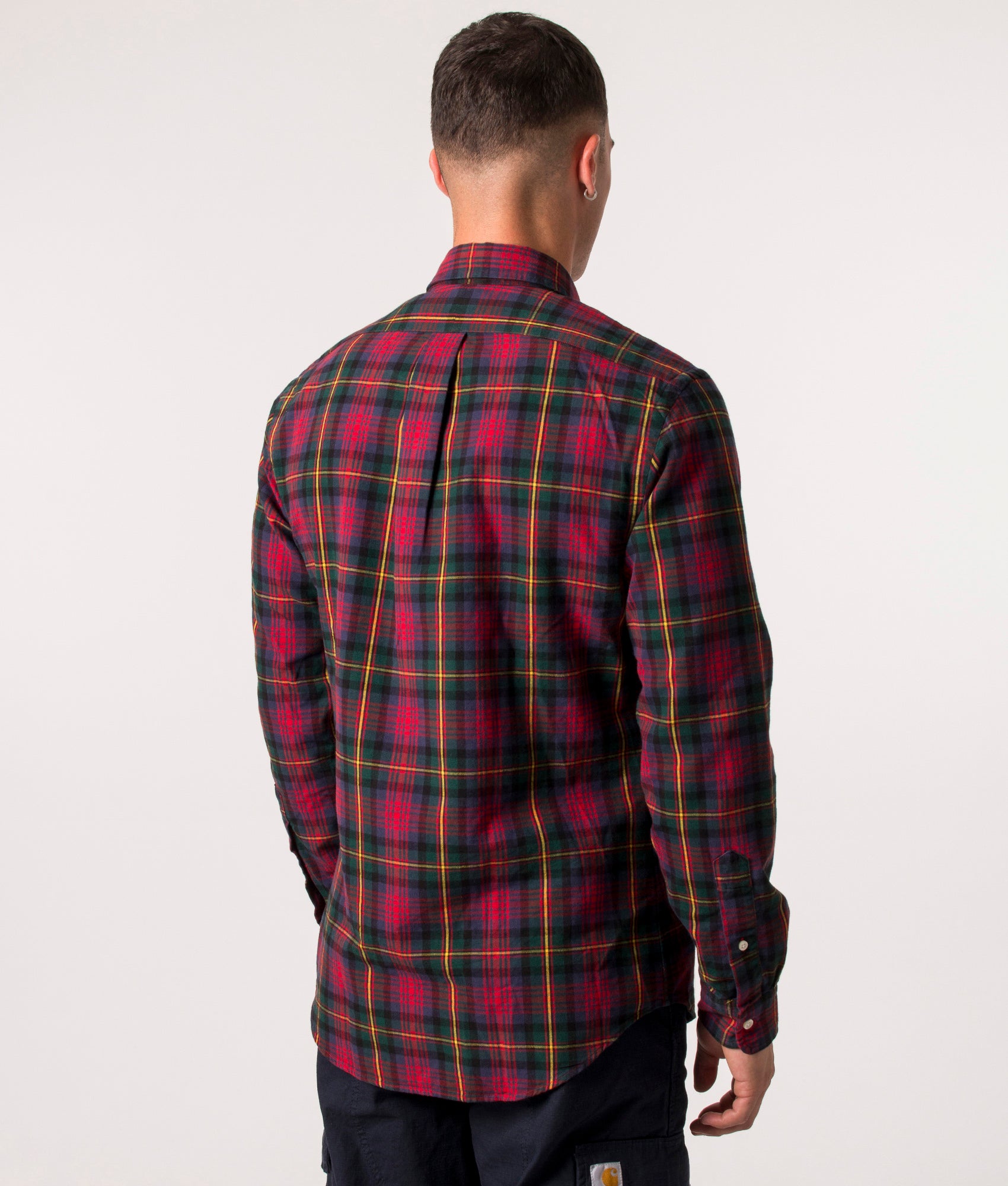 Custom-Fit-Lightweight-Shirt-Red/Green-Multi-Polo-Ralph-Lauren-EQVVS