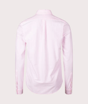Polo Ralph Lauren Custom Fit Lightweight Sport Shirt in Rose and White, 100% Cotton Front Shot EQVVS
