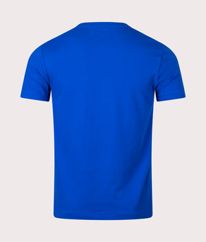Polo Ralph Lauren Custom Slim Fit T-Shirt in Sapphire Blue, 100% Cotton Back Shot EQVVS