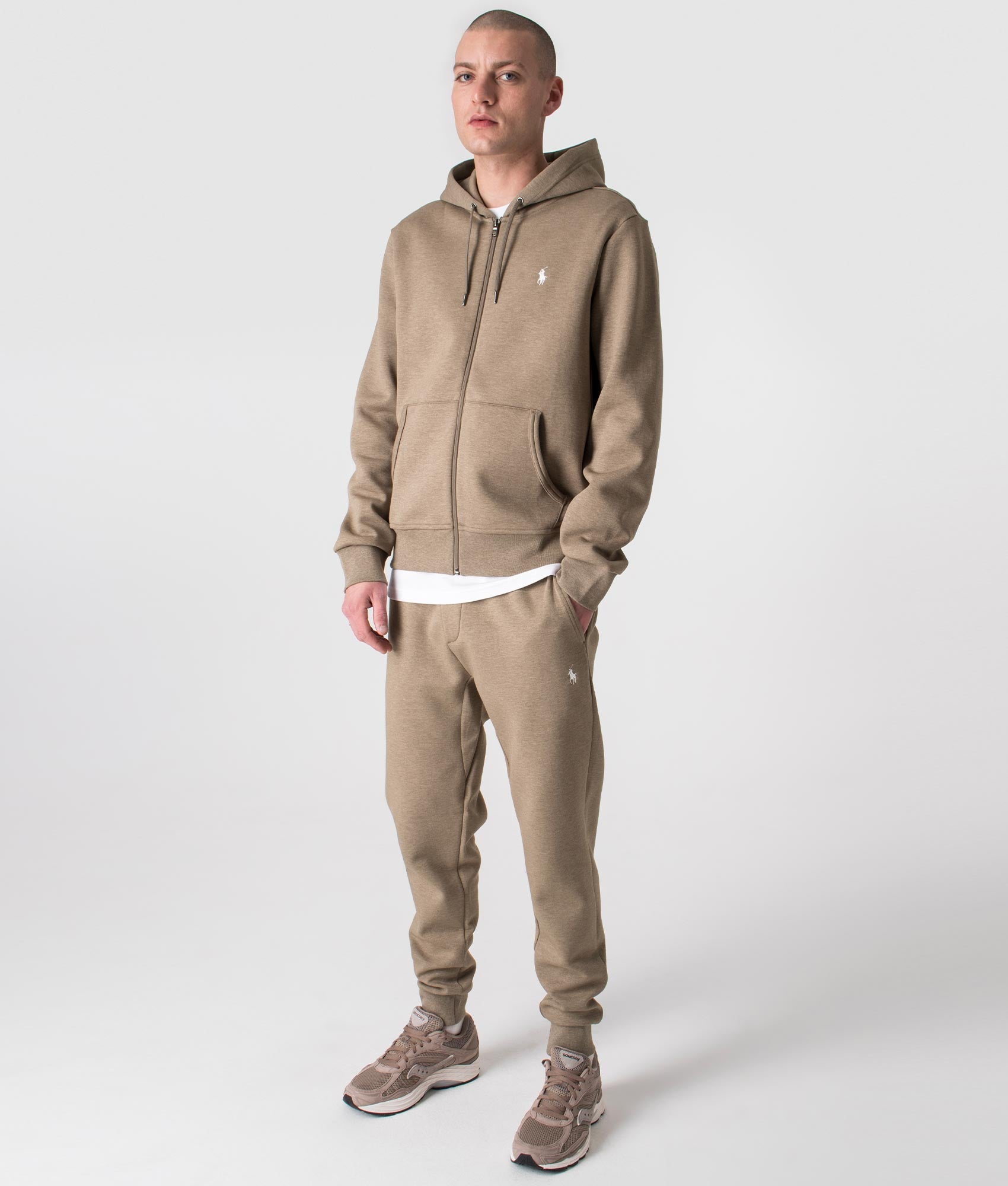Double Knit Pony Logo Joggers