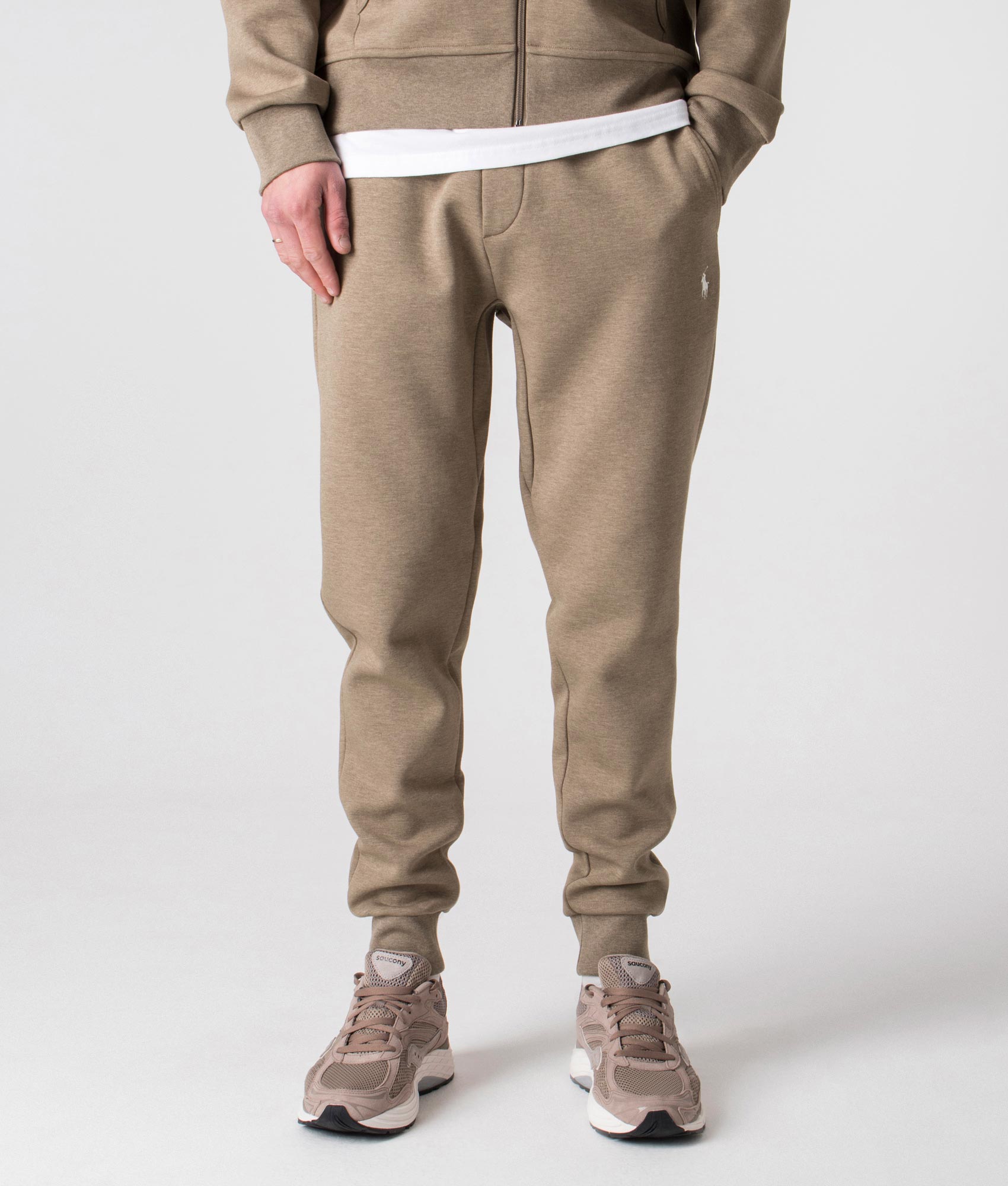 Double Knit Pony Logo Joggers