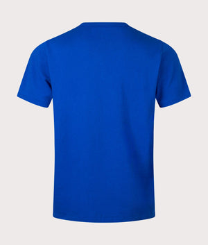 Classic Relaxed Fit Jersey T-Shirt in Sapphire Star by Polo Ralph Lauren. EQVVS Back Angle Shot