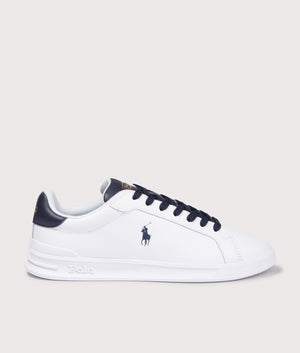 Heritage Court II Leather Sneakers. Shot by EQVVS. Front shot.