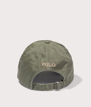 Polo Ralph Lauren Classic Sports Cap in Dark Sage Back Shot at EQVVS