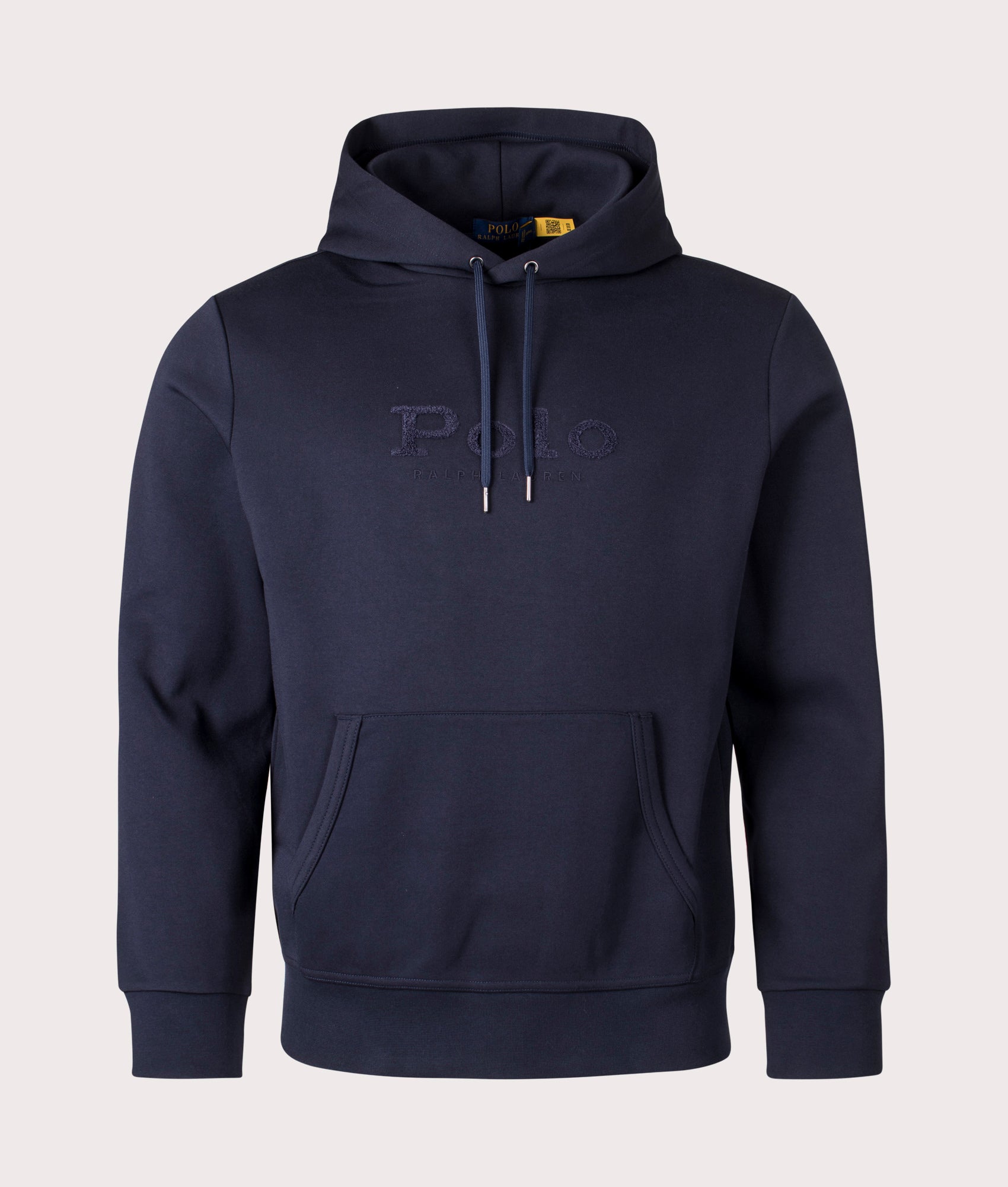 Logo Big Pony Double-Knit Hoodie Navy | Polo Ralph Lauren | EQVVS