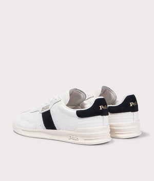 HTR-AERA-Low-Top-Lace-Sneakers-002-White/Black-Polo-Ralph-Lauren-EQVVS