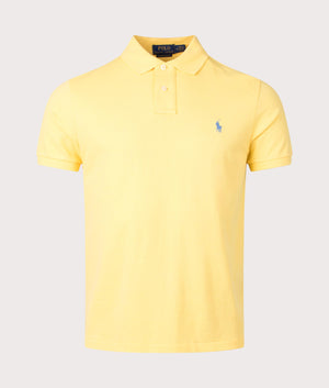 Custom Slim Fit Mesh Polo Shirt