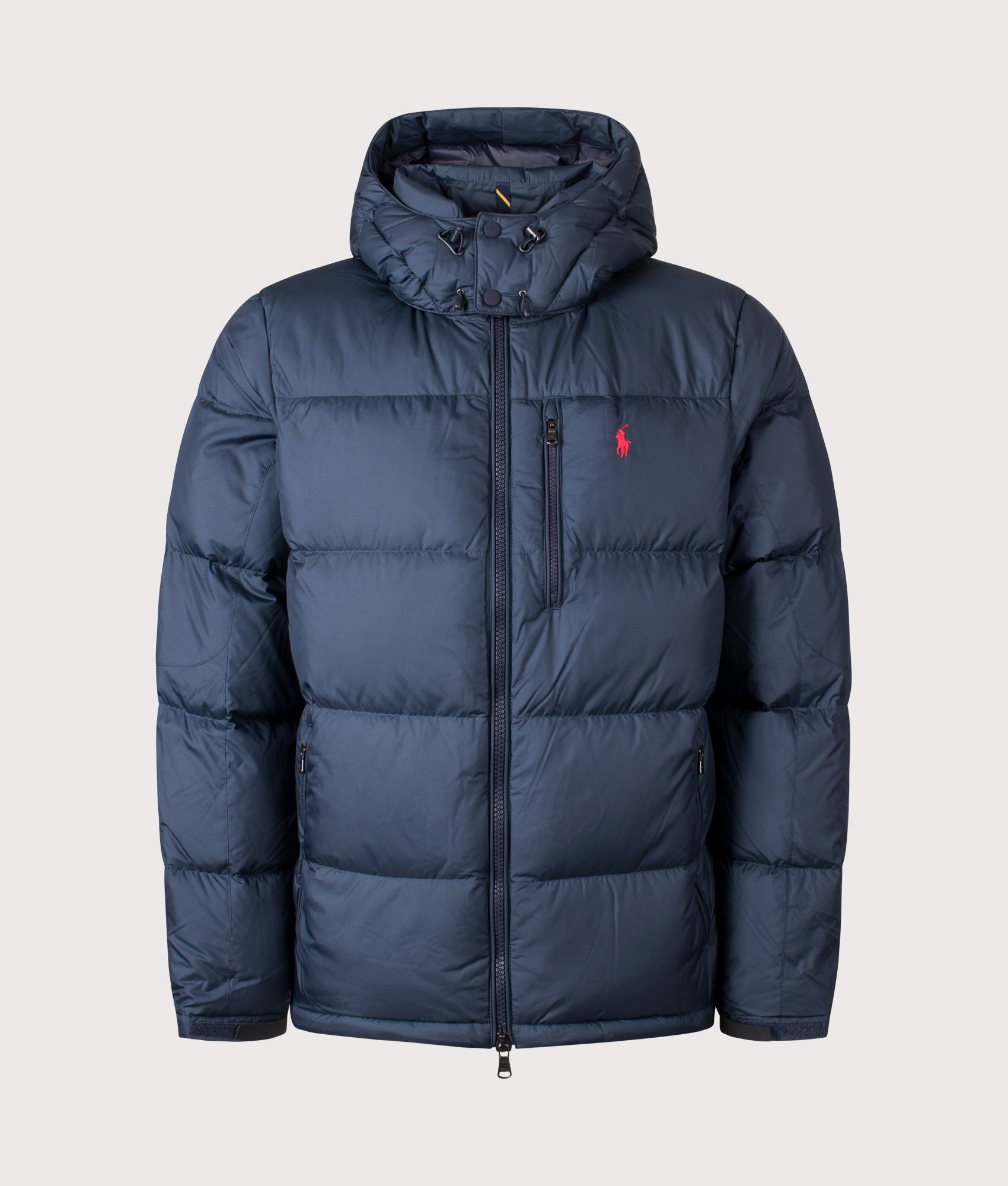 Polo Ralph Lauren Gorham Down Jacket in Collection Navy at EQVVS Menswear. Front shot.