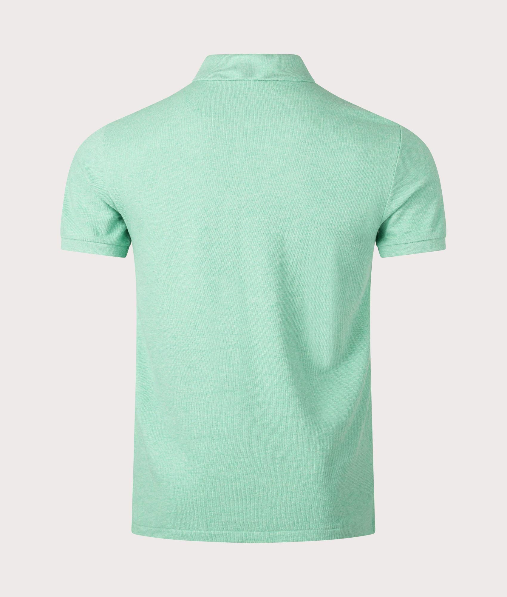 Slim Mesh Polo Shirt Resort Green Heather | Polo Ralph Lauren | EQVVS