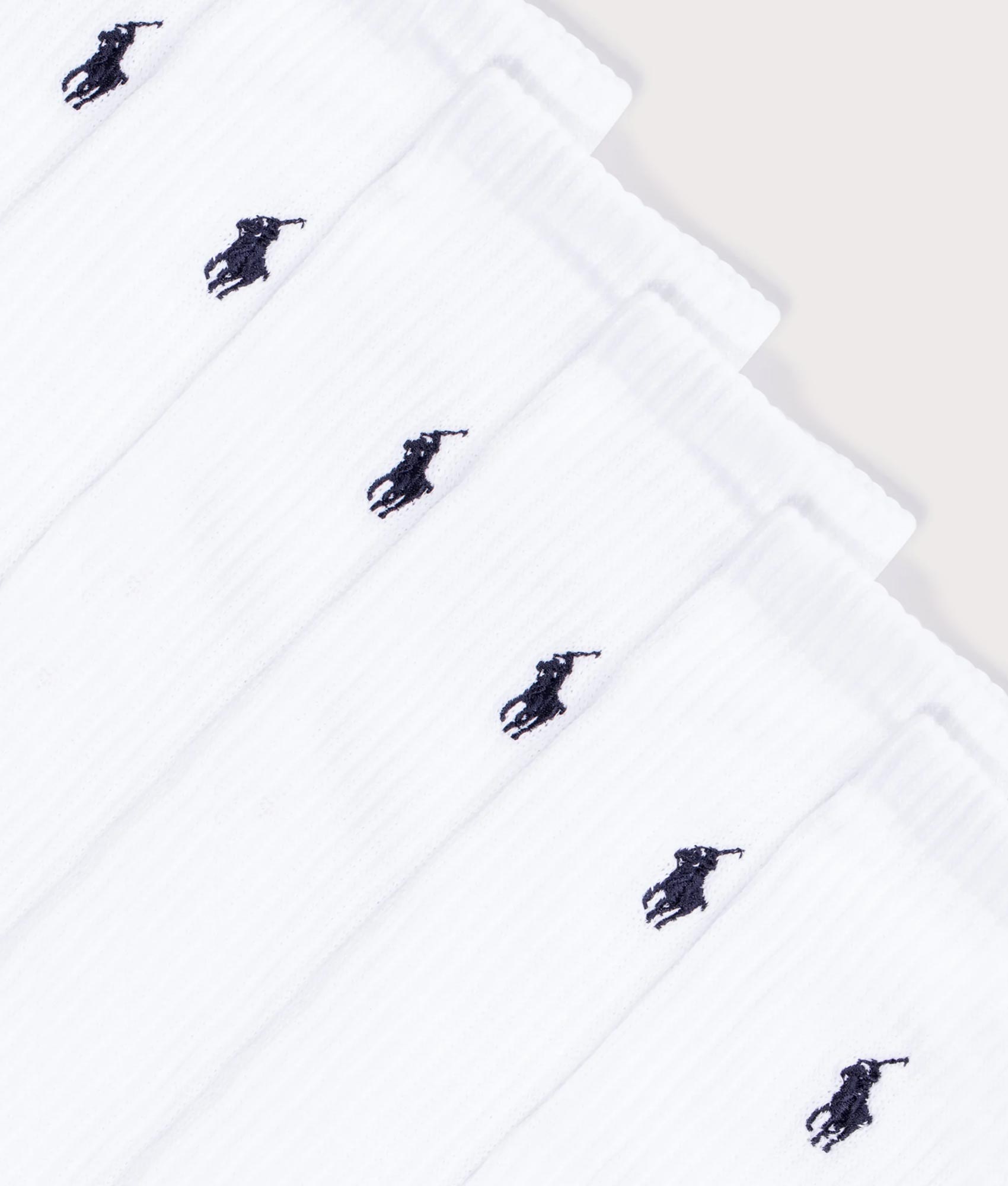 Six Pack of Stretch Crew Socks. Shot by EQVVS. Detail shot.
