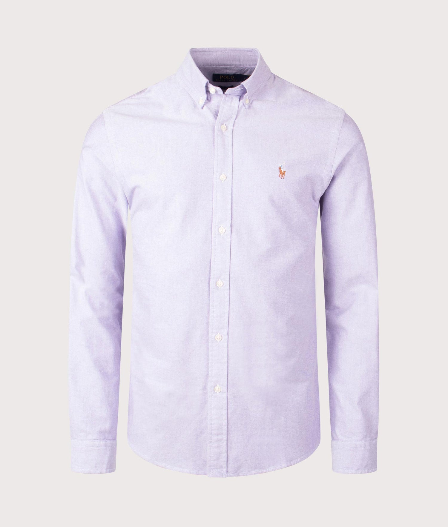 Slim Fit Oxford Shirt In Thistle | Polo Ralph Lauren | EQVVS