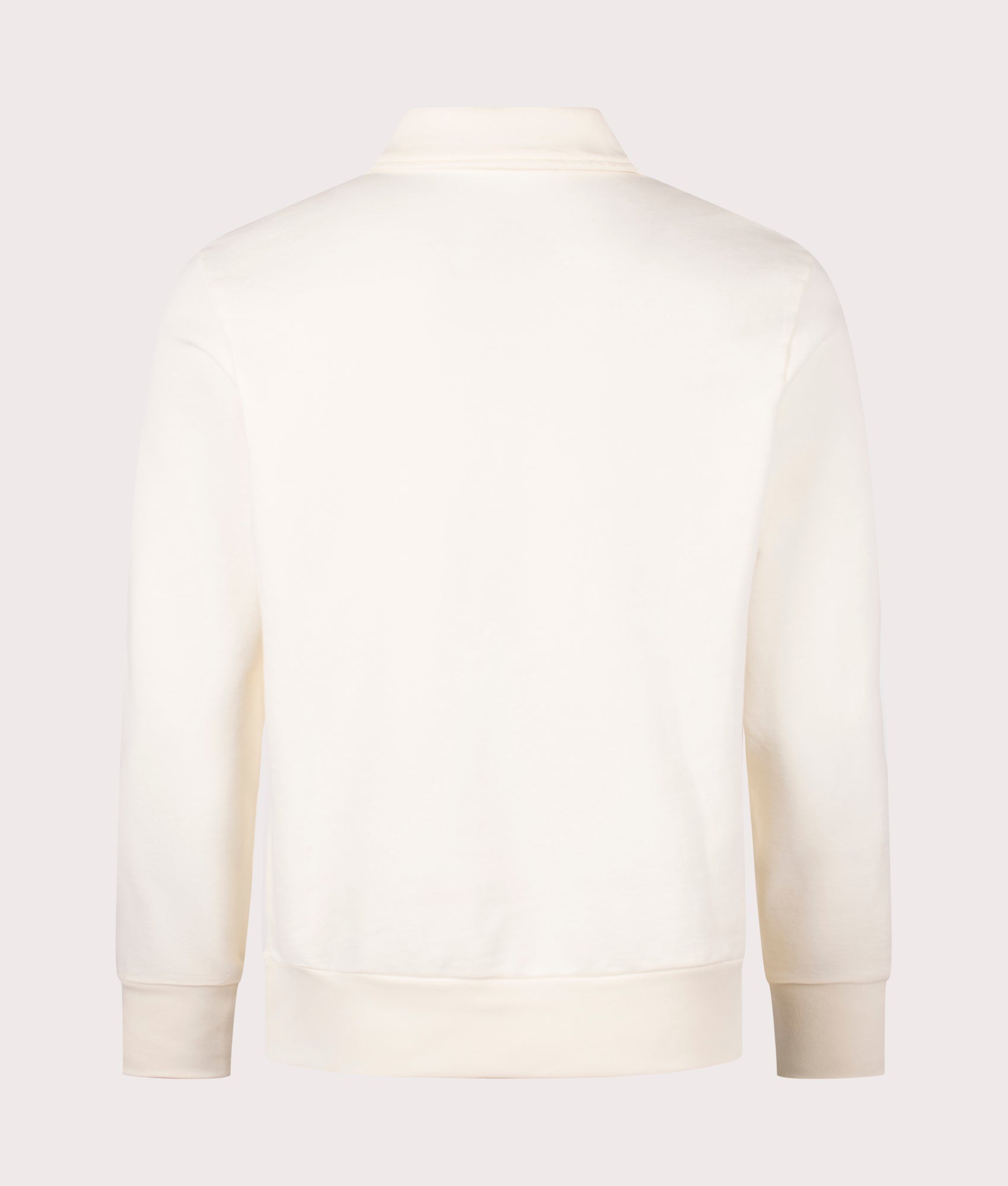Loopback Terry Sweatshirt in Clubhouse Cream by Polo Ralph Lauren. EQVVS Back Angle Shot.